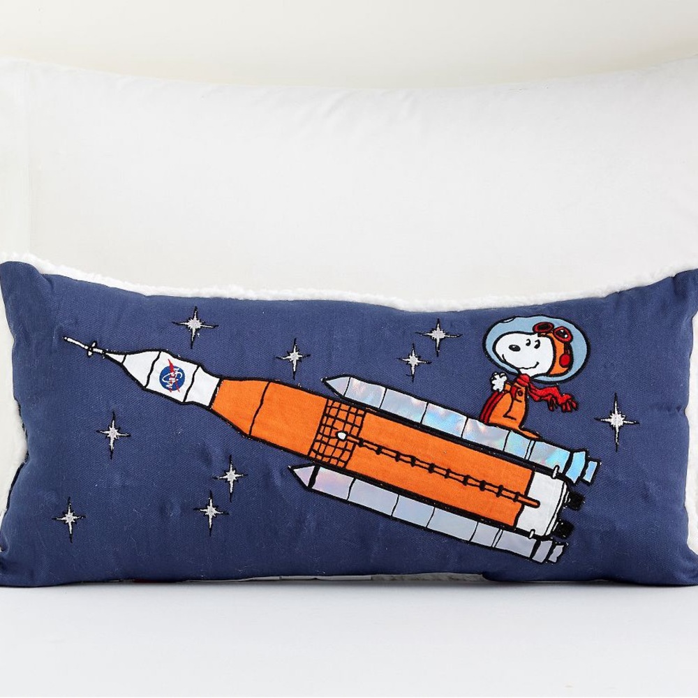 PB Kids Snoopy Light-Up Pillow NON WORKING